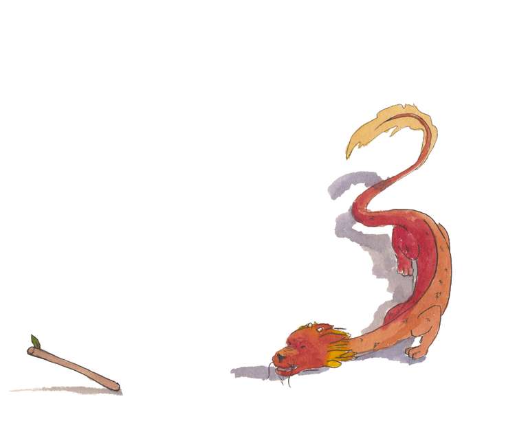 illustration of a dragon